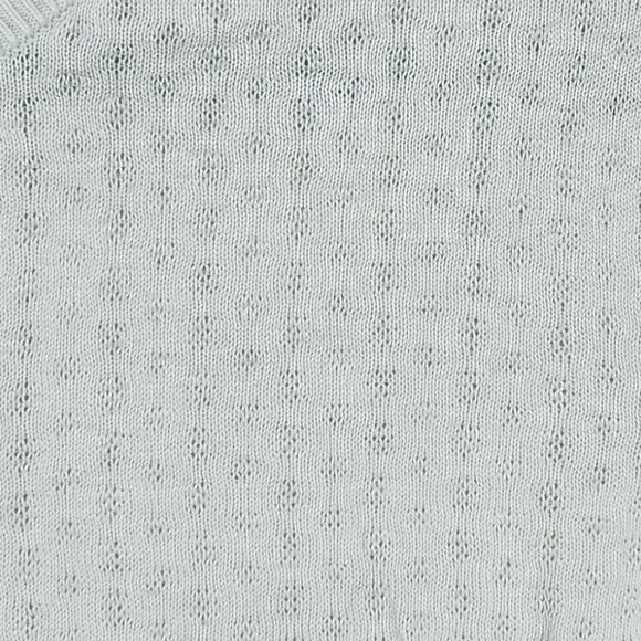 Banana Republic Factory Pointelle Knit Lightweight Button Up Cardigan Blue sz S - Picture 6 of 9